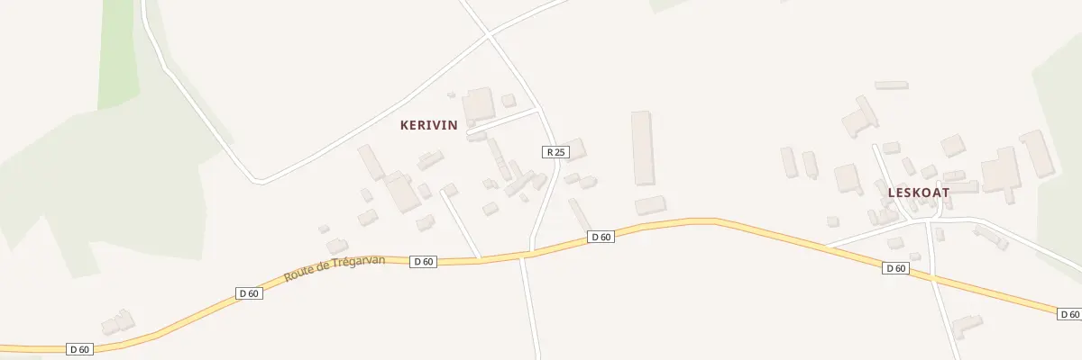 Plan du 5047 Kerivin à Argol