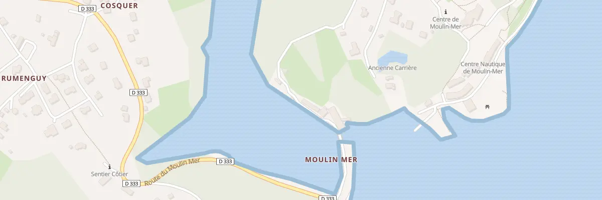 Plan du 39 Rte du Moulin Mer à Logonna-Daoulas