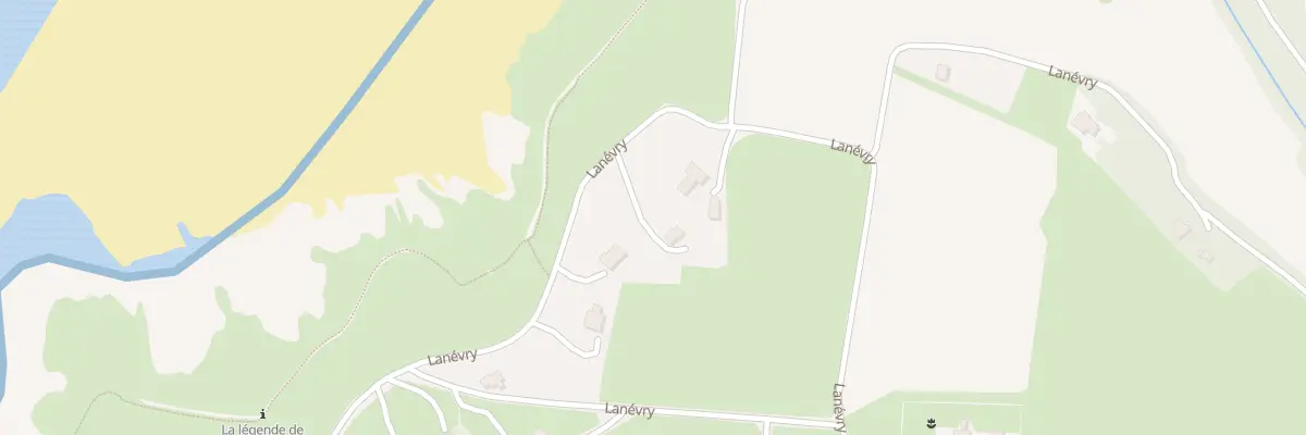 Plan du 5054 Lanevry à Kerlaz