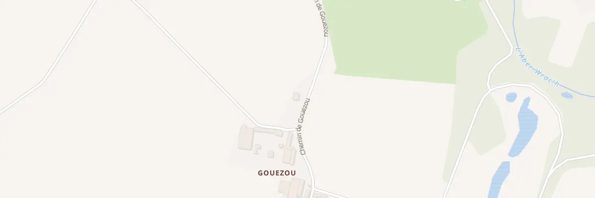 Plan du 612A Gouezou Bras à Ploudaniel