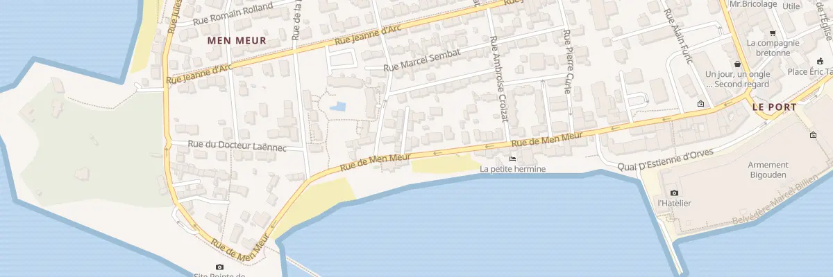 Plan du 52B Rue de Men Meur à Guilvinec