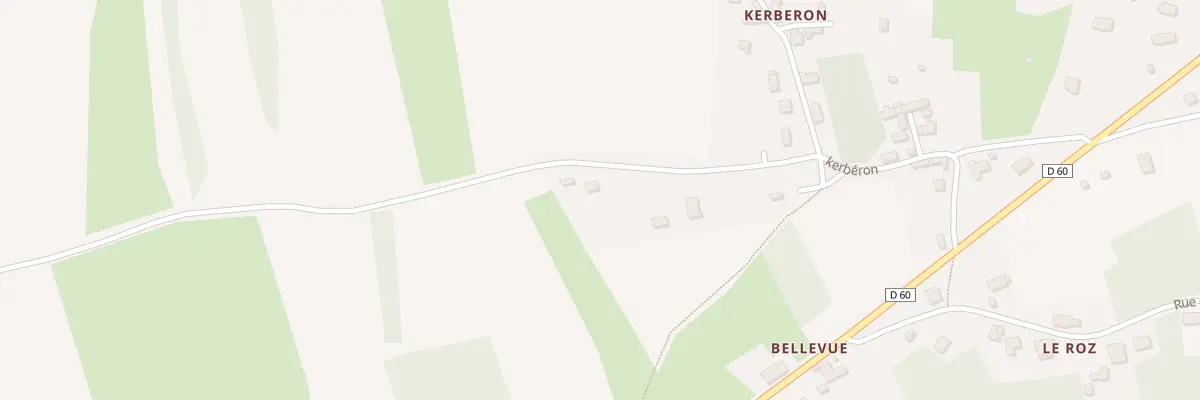 Plan du 5099 Kerberon à Landévennec