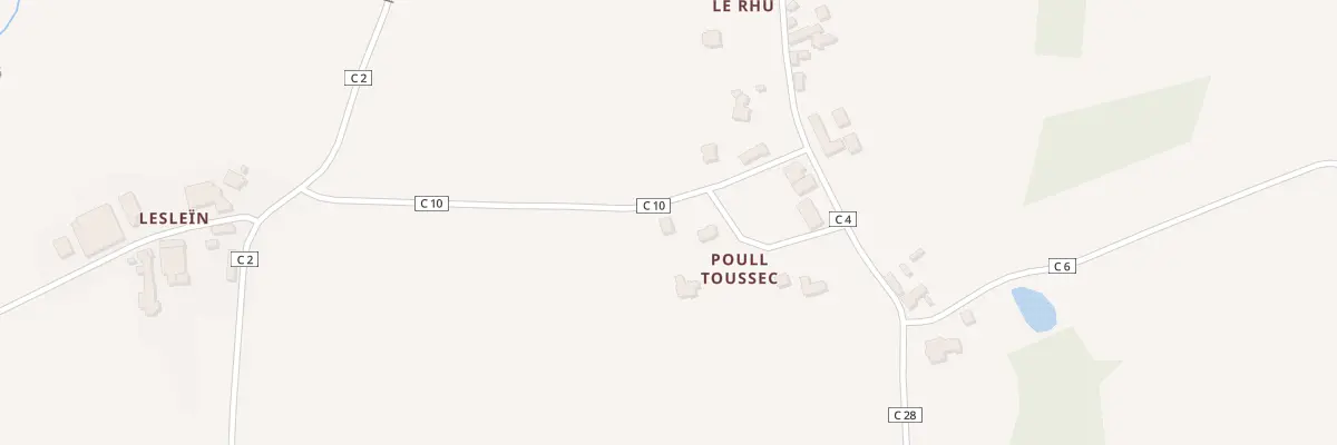 Plan du 42A Le Rhu à Guipavas