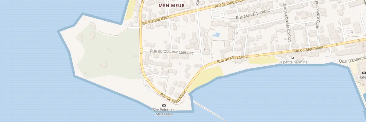 Plan du 5 Rue du Docteur Laënnec à Guilvinec