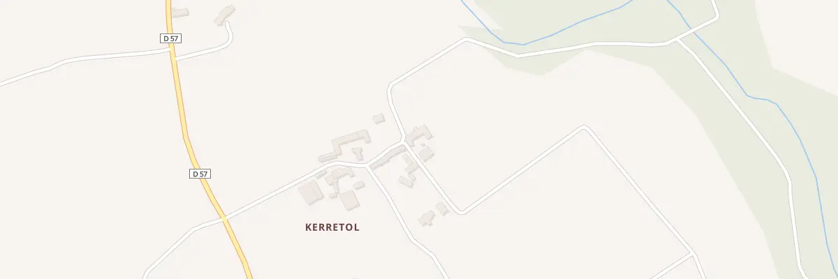 Plan du 7 Keretol à Peumerit