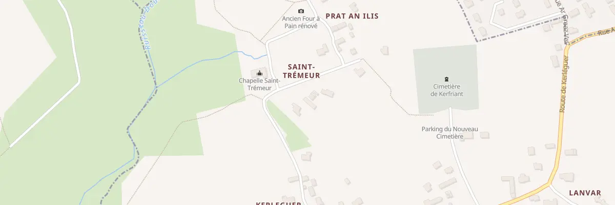 Plan du 6 All Saint Trémeur à Guilvinec