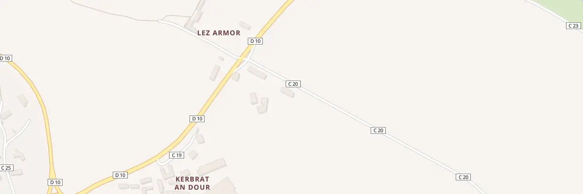 Plan du 218 Lezarmor à Goulven