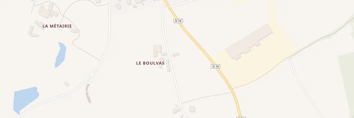 Plan du 35 Boulvas Huella à Plouider