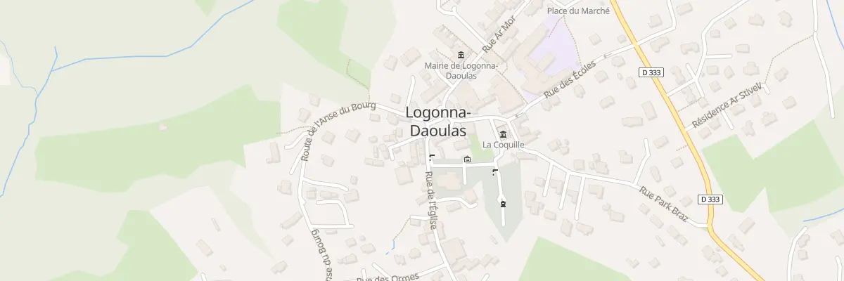 Plan du 2 Rue de l’Eglise à Logonna-Daoulas