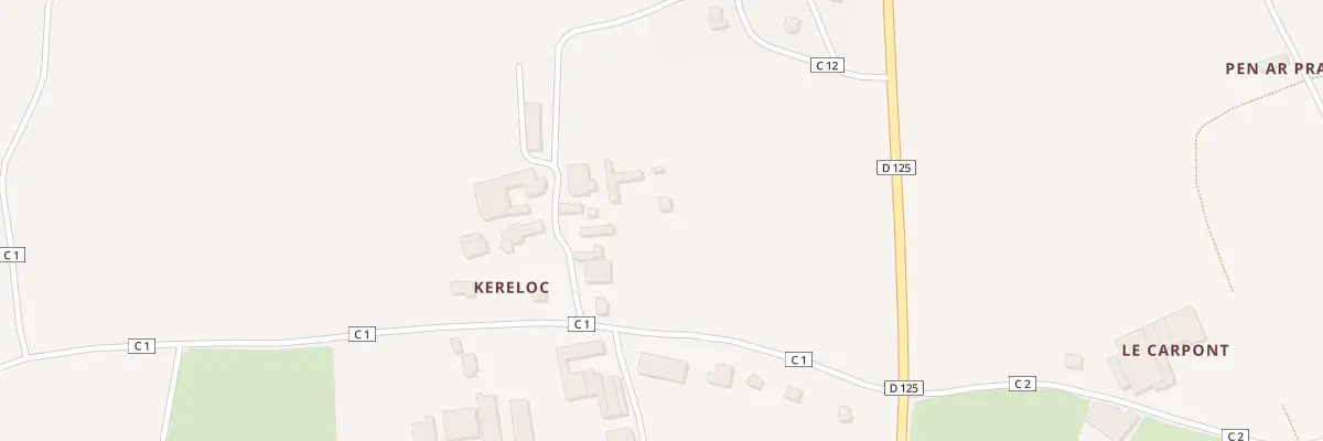 Plan du 248 Kereloc à Goulven