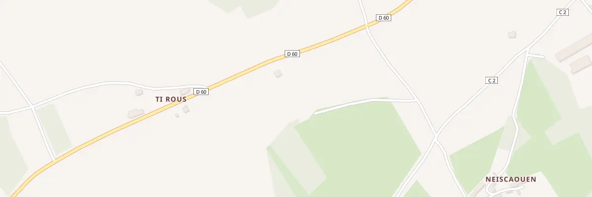 Plan du 44 Rangoulic à Landévennec
