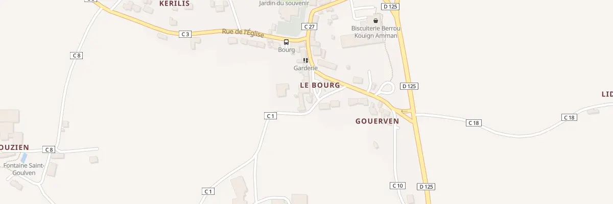 Plan du 157 Landouete à Goulven