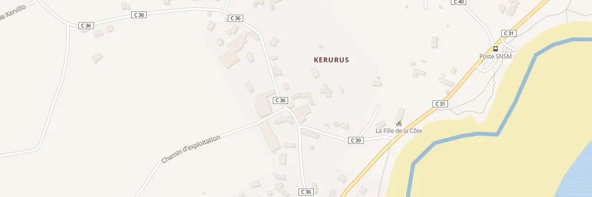 Plan du 4 Rte de Kerurus à Plounéour-Brignogan-plages