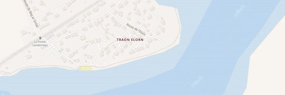 Plan du 10 Rte de l’Elorn à La Forest-Landerneau