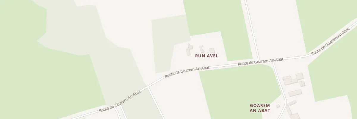 Plan du 315 Rte de Goarem An Abat à Argol