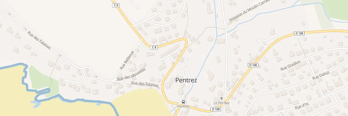 Plan du 8 Rue de la Presqu’Île à Saint-Nic