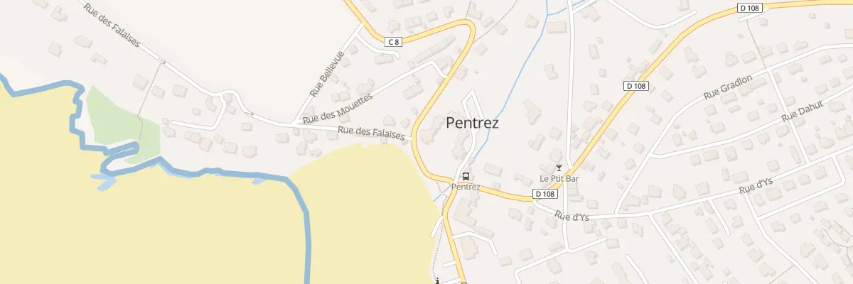 Plan du 1 Rue de la Presqu’Île à Saint-Nic