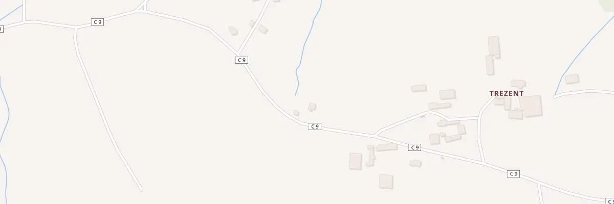Plan du 232A Trezent à Pouldergat