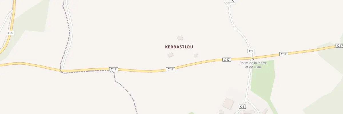 Plan du 5074 Kérouant à Dirinon