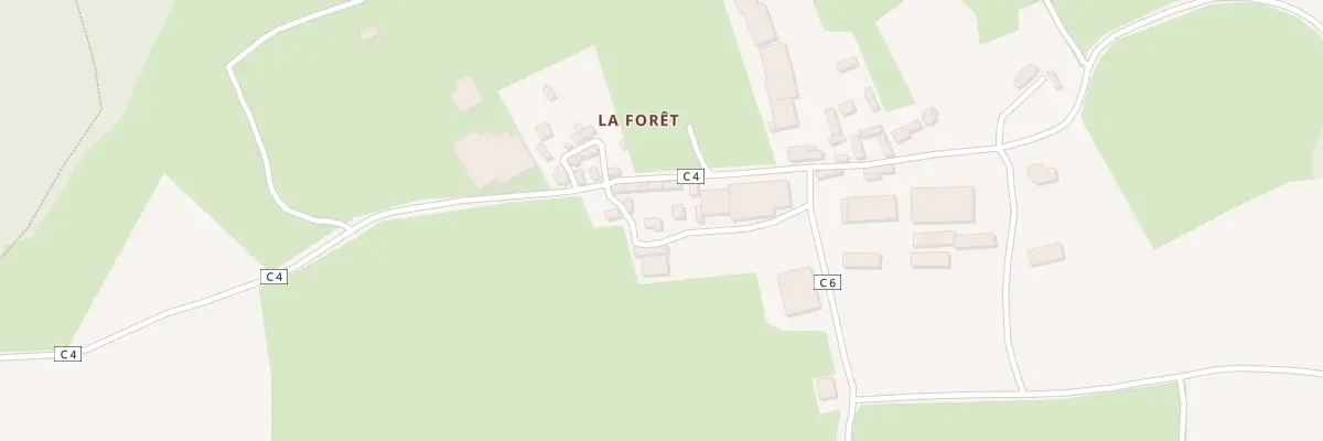Plan du 50 La Foret à Landévennec