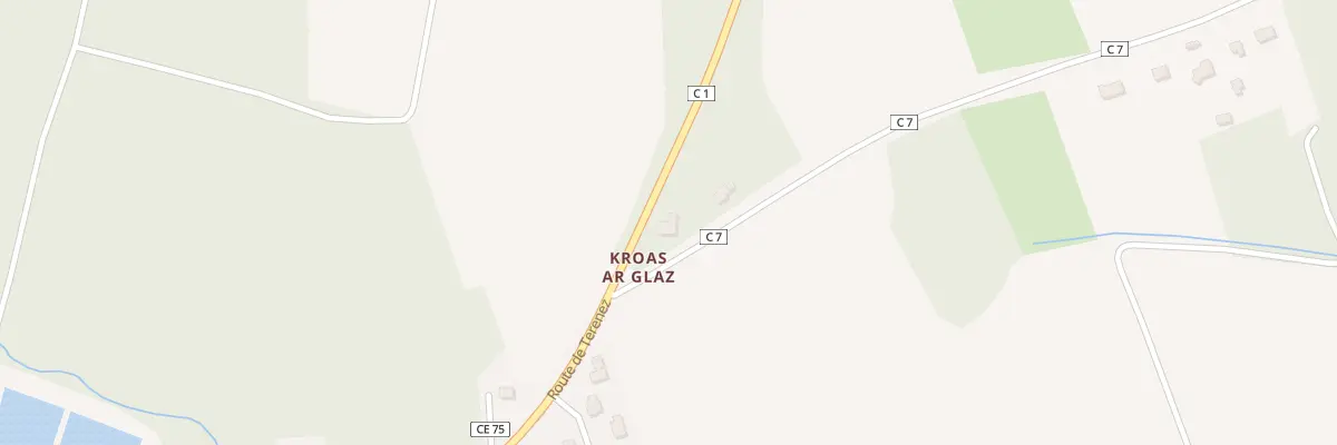 Plan du 62 Kernevez à Argol