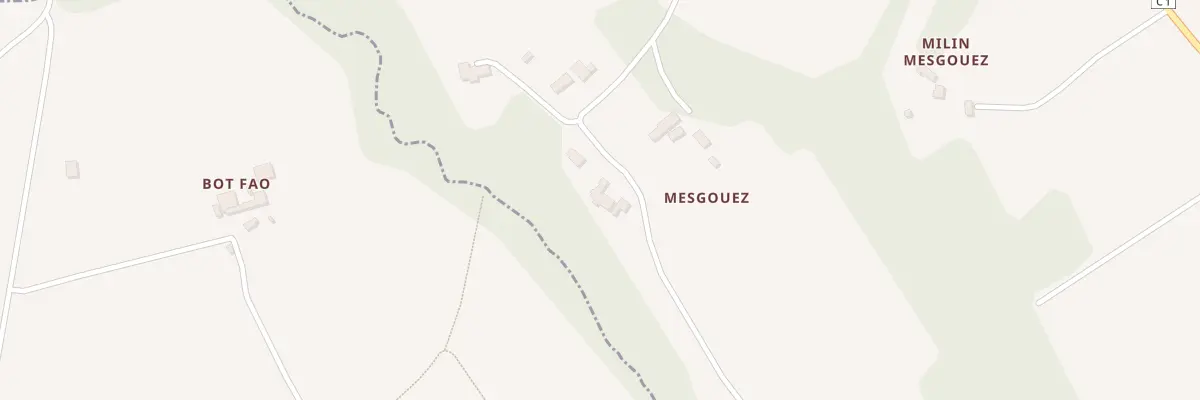 Plan du 380 Mesgouez à Saint-Thonan