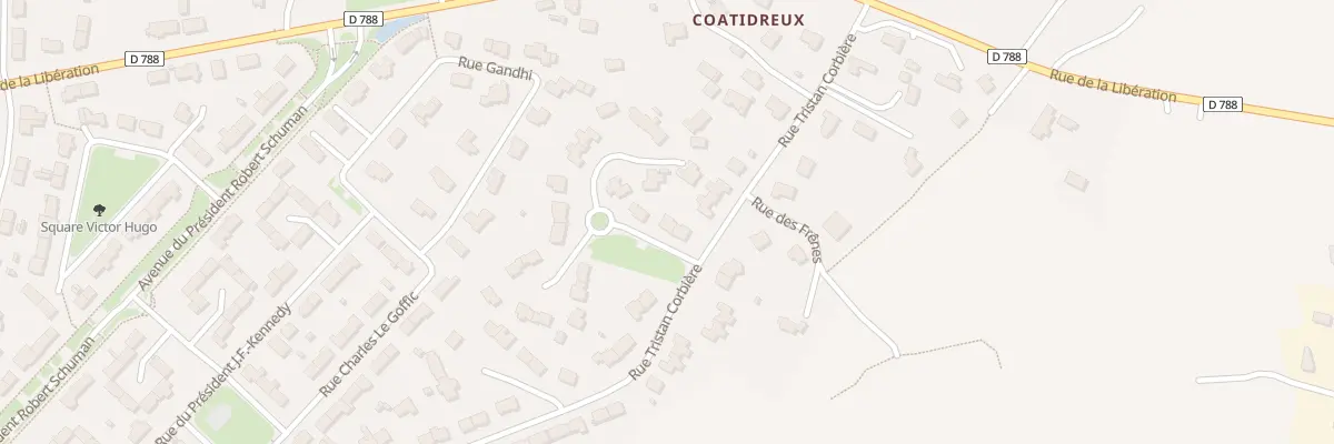 Plan du 21 Rue des Tanneurs à Lesneven