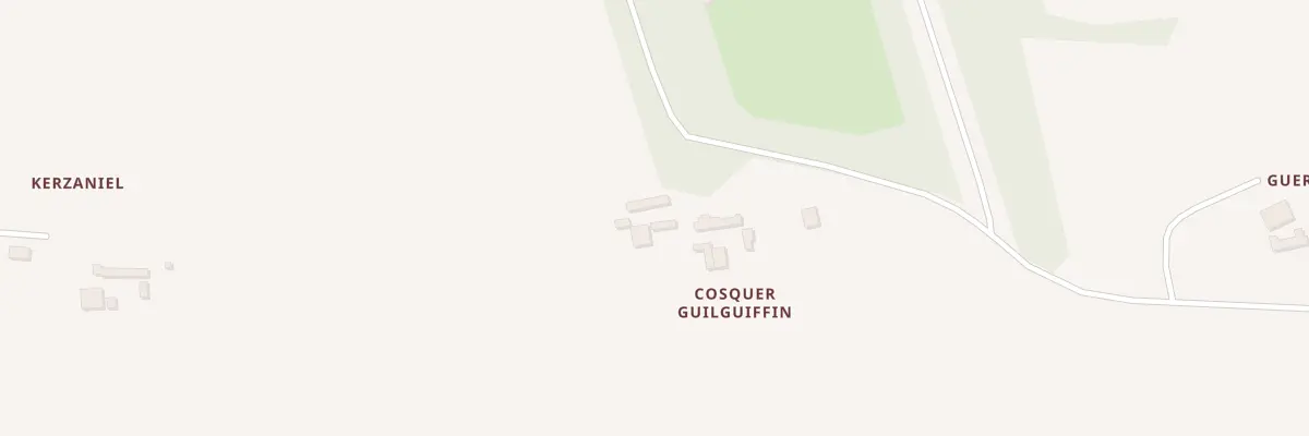 Plan du 294 Cosquer Guilguiffin à Landudec