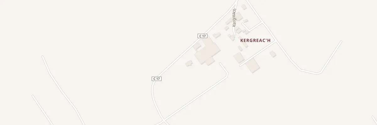 Plan du 5414 Kergreach à Ploudaniel