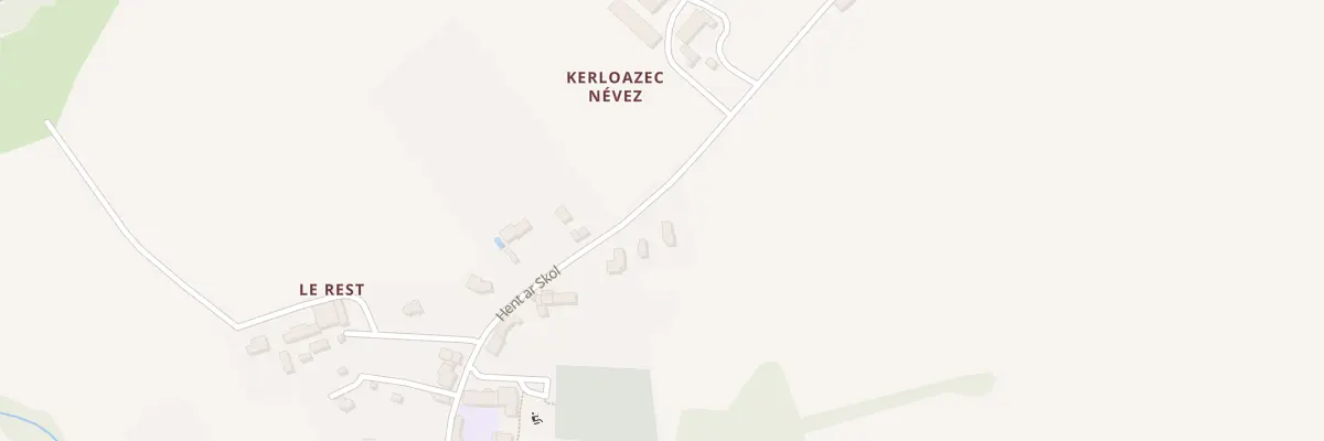 Plan du 5120 Lunudou à Peumerit