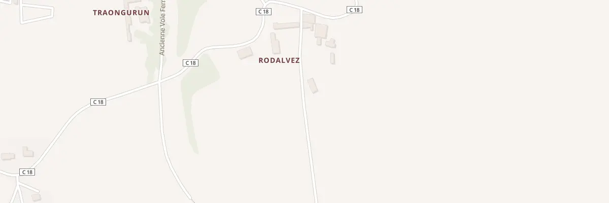 Plan du 432 Rodalvez à Lesneven