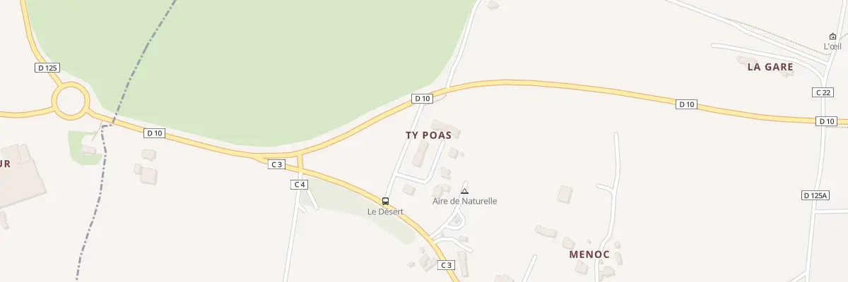 Plan du 93 Mechou Bian à Goulven
