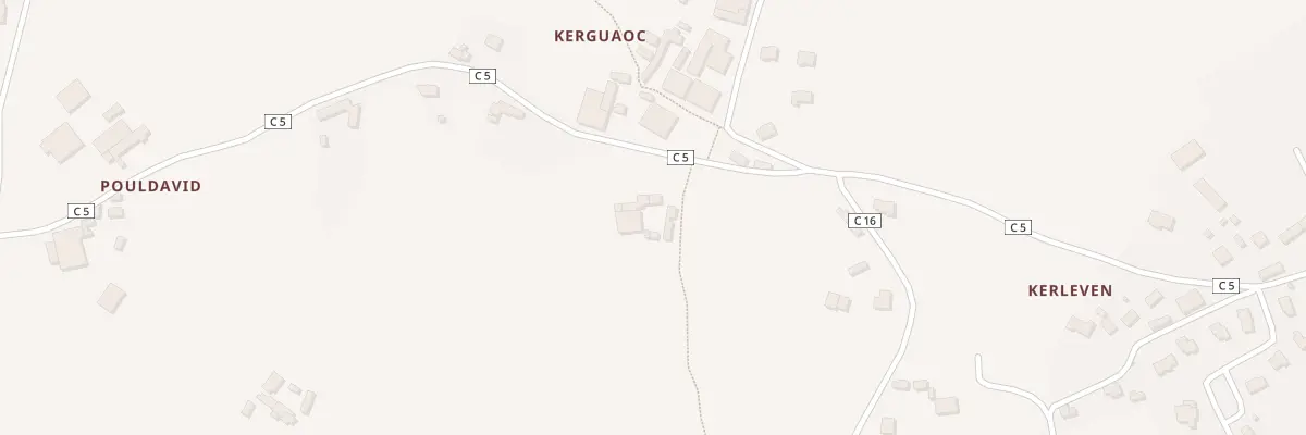 Plan du 103 Kerguaoc à Plouider