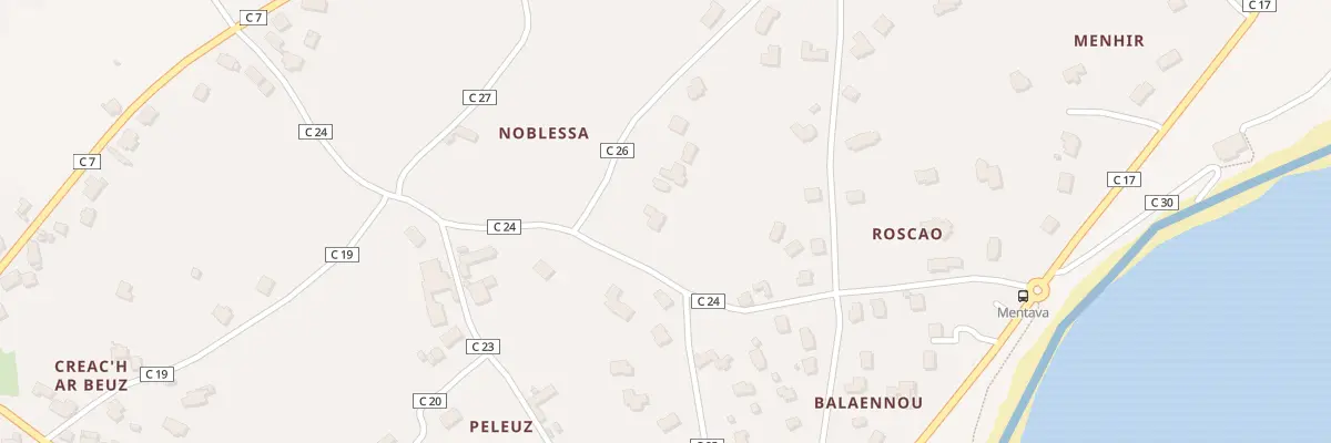 Plan du 4 Rte de Cleusoer à Plounéour-Brignogan-plages