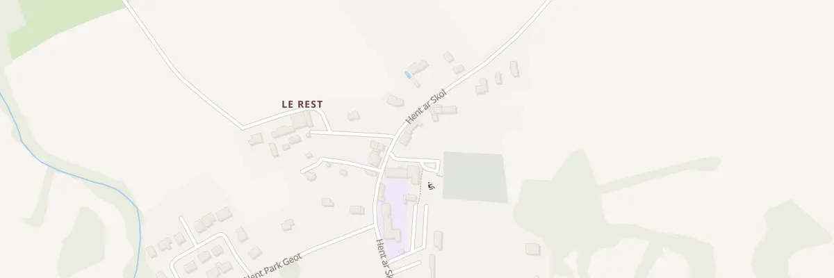 Plan du 6 Hent Ar Skol à Peumerit