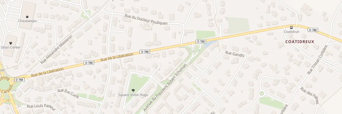 Plan du 32 Rue de la Libération à Lesneven