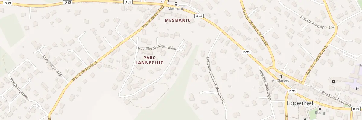 Plan du 164 Rue Pierre-Jakez Hélias à Loperhet