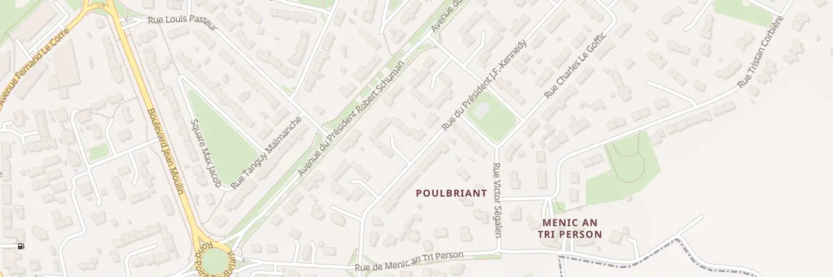Plan du 7B Rue Président J.-F. Kennedy à Lesneven