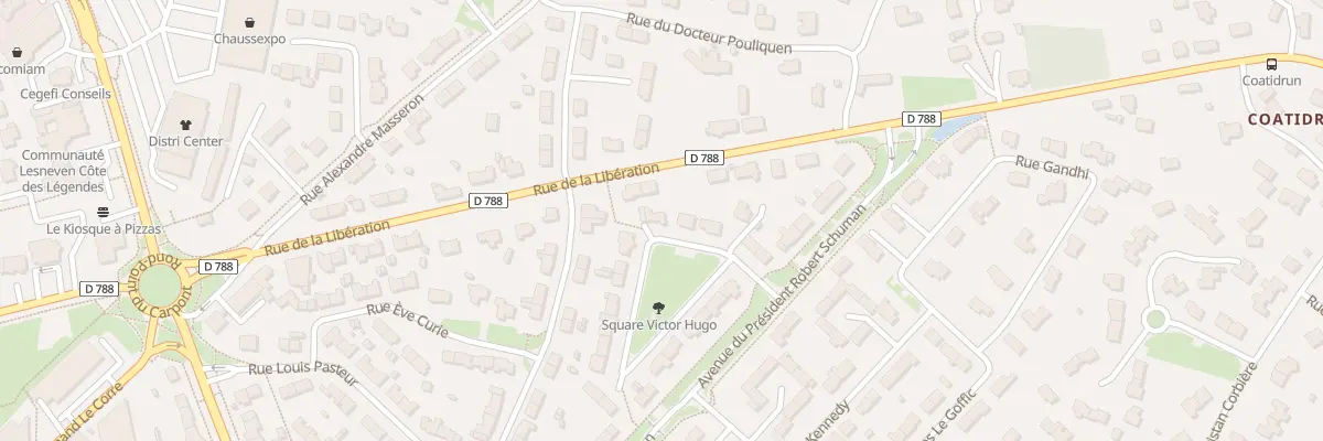 Plan du 26B Rue de la Libération à Lesneven