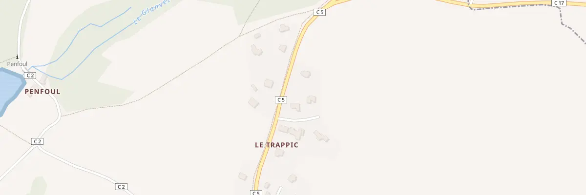 Plan du 504A Le Trappic à Loperhet