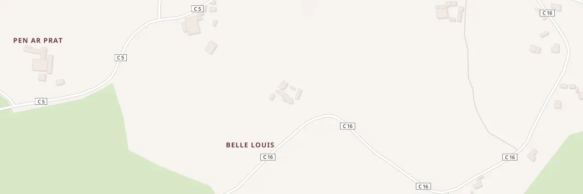 Plan du 1 Bellelouis à Plouider