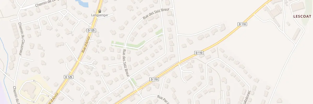 Plan du 31 Rue Jacques Jullien à Lesneven