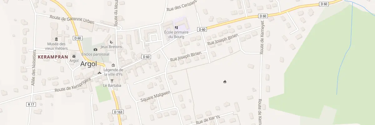 Plan du 54 Rue Joseph Birien à Argol