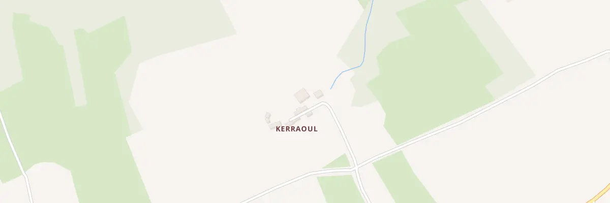 Plan du 31 Kerraoul à Landévennec