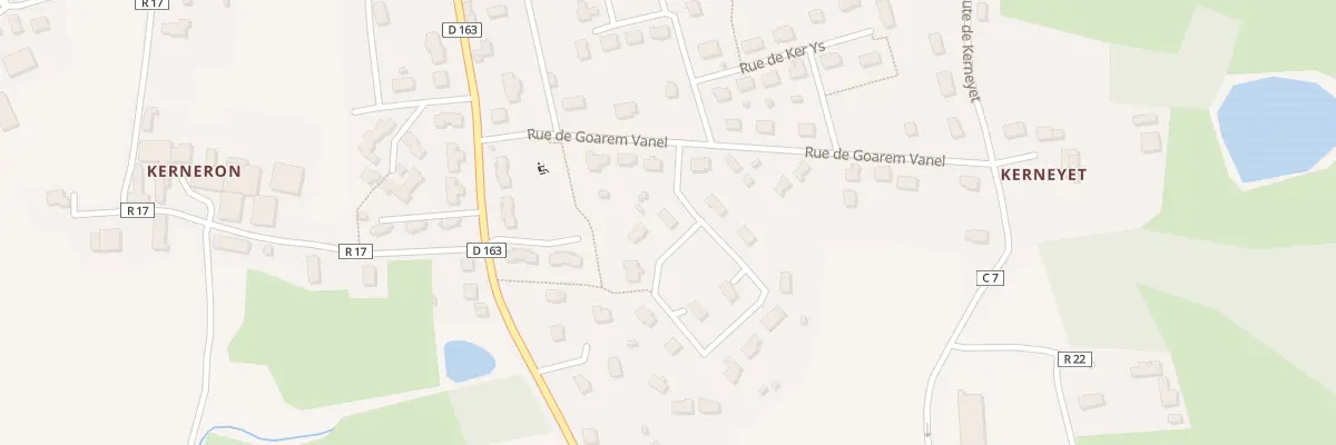 Plan du 4 Lot Goarem Vanel 1 à Argol