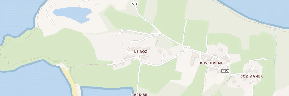 Plan du 18 Village du Roz à Logonna-Daoulas