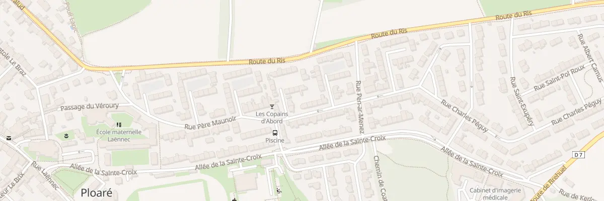 Plan du 27 Rue du Pere Maunoir à Douarnenez