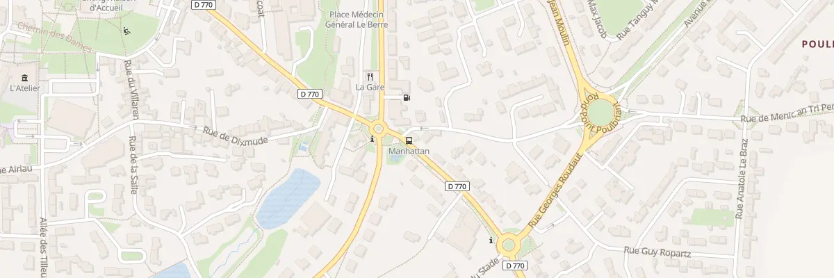 Plan du 51 Rue de la Marne à Lesneven