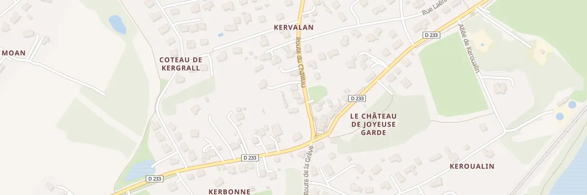 Plan du 18 Rte du Château à La Forest-Landerneau