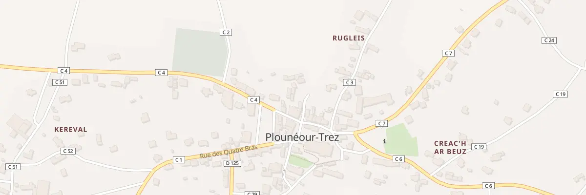 Plan du 3T Pl de la Chapelle à Plounéour-Brignogan-plages